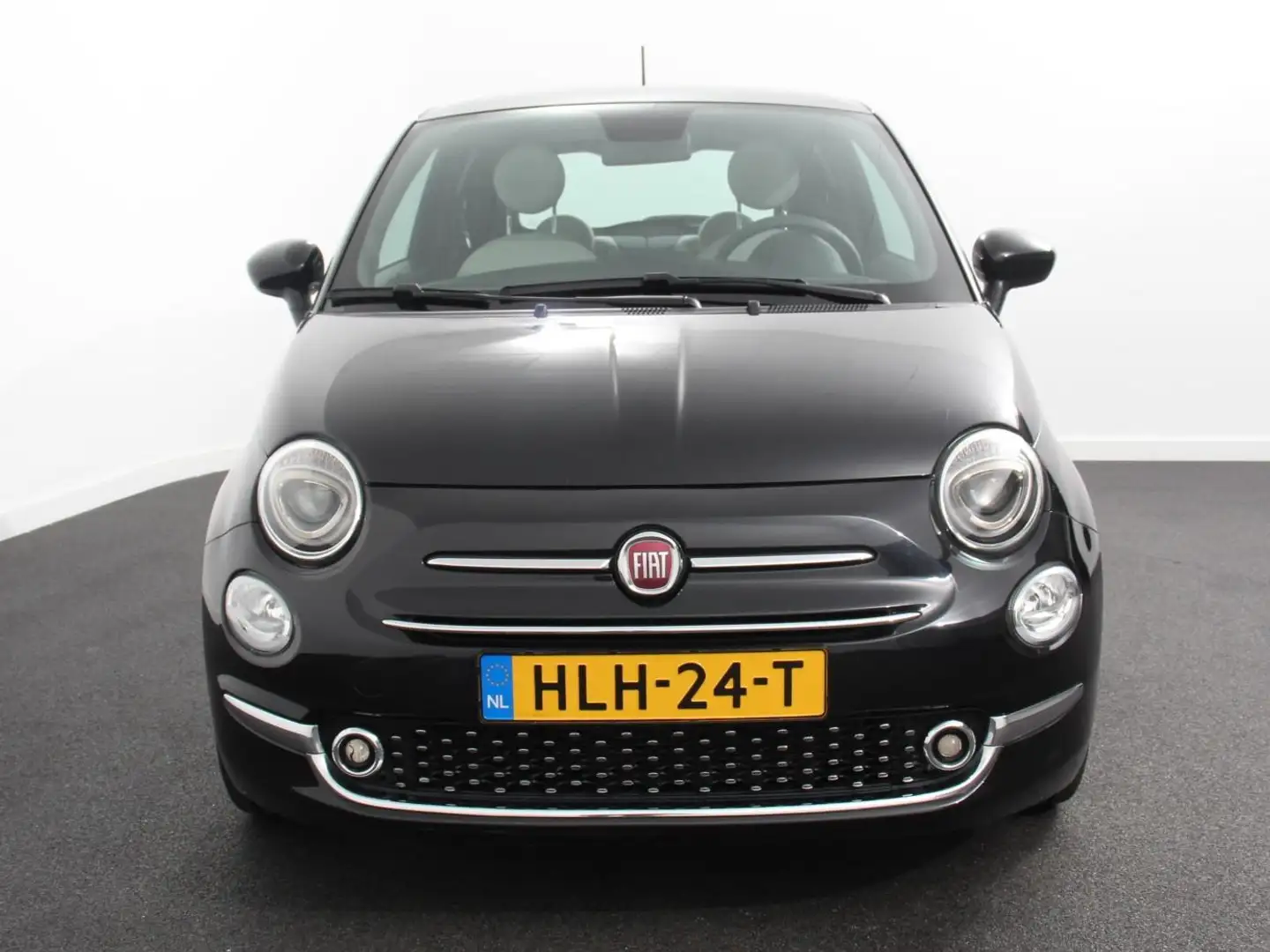 Fiat 500 1.0 Hybrid Dolcevita | Panoramadak | Parkeer senso Zwart - 2