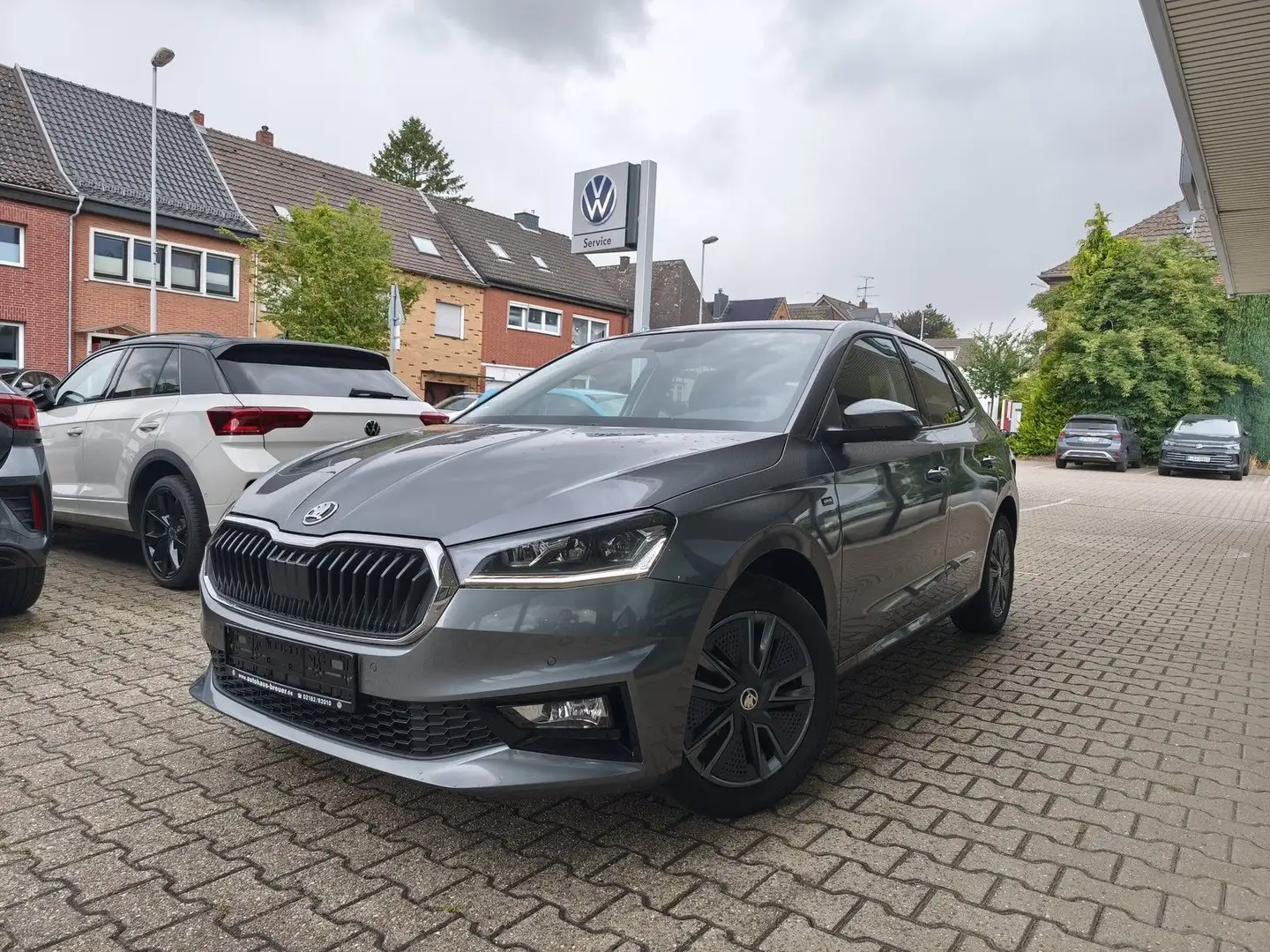 Skoda Fabia Drive KLIMA,APP,KAM,KESSY,LED Grau - 1