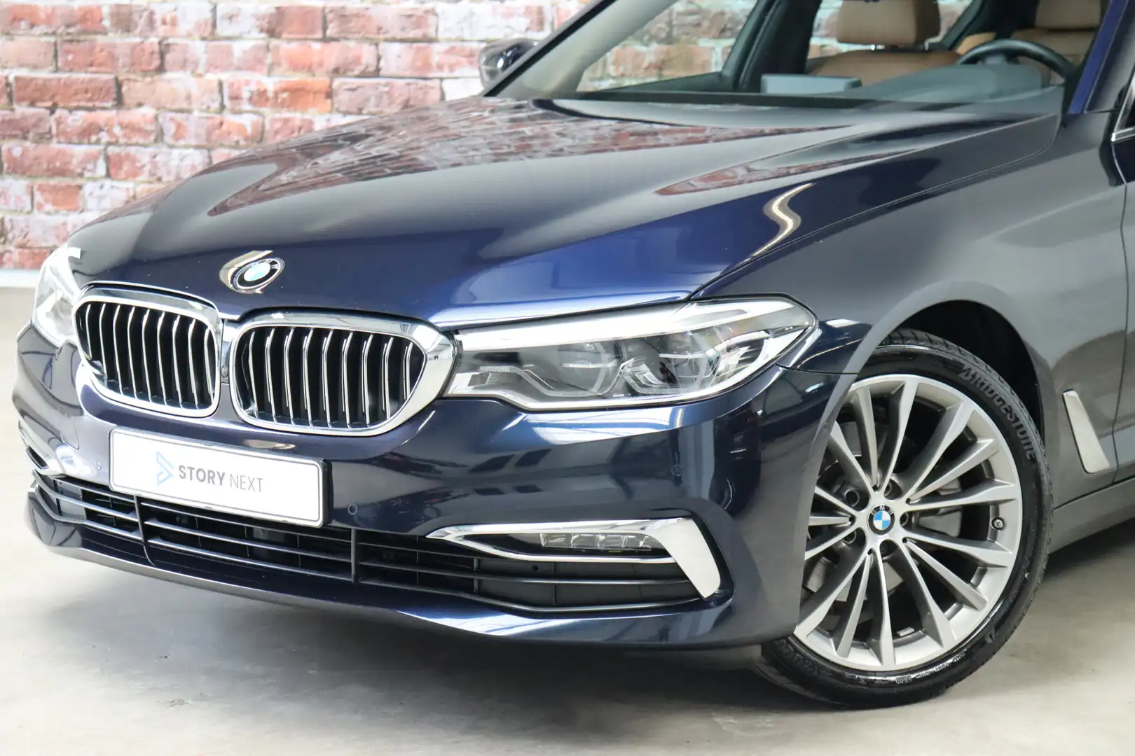 BMW 520 5 Serie Sedan 520i High Executive Luxury Line Auto Blau - 2