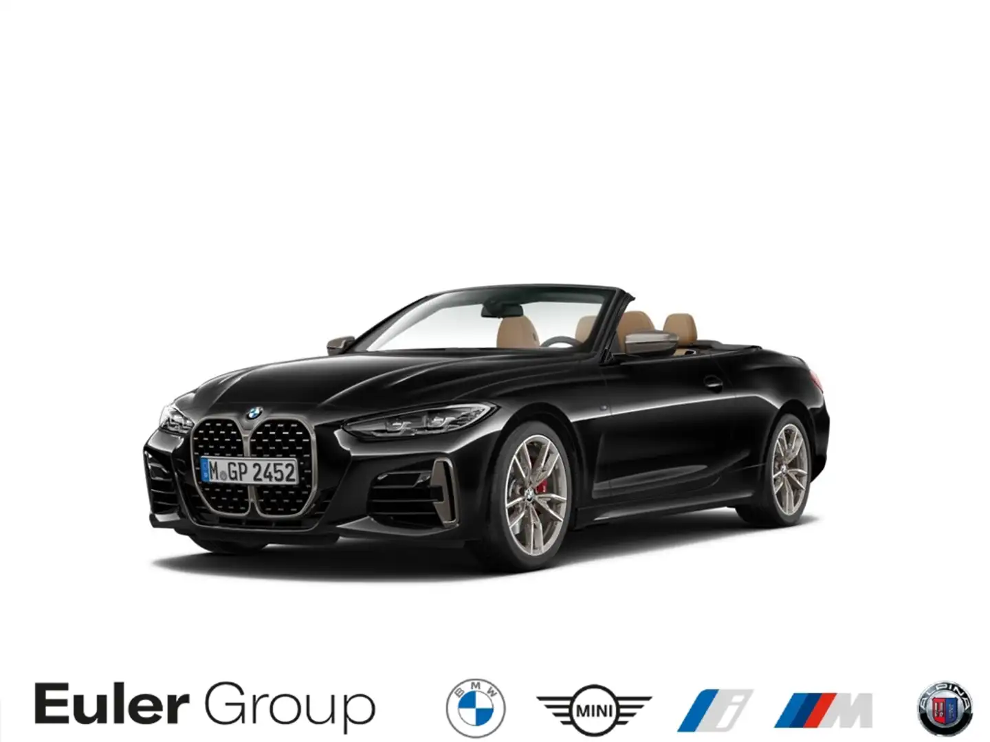 BMW 440 xDrive Cabrio Sportpaket HUD Navi Leder Digitales Schwarz - 1