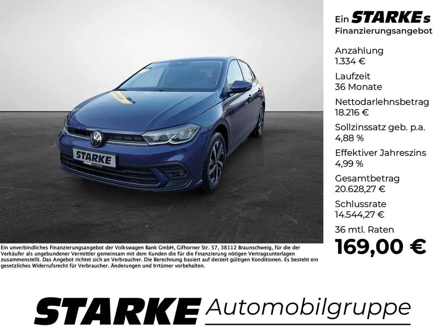 Volkswagen Polo 1.0 TSI Move Grau - 1