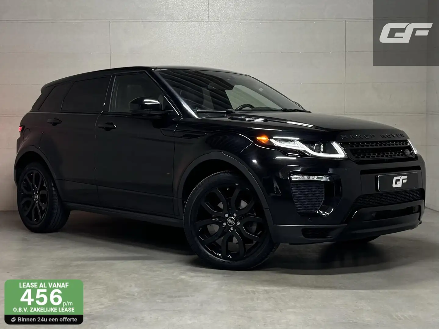 Land Rover Range Rover Evoque 2.0 Black Edition Pano Leer NAP Schwarz - 1