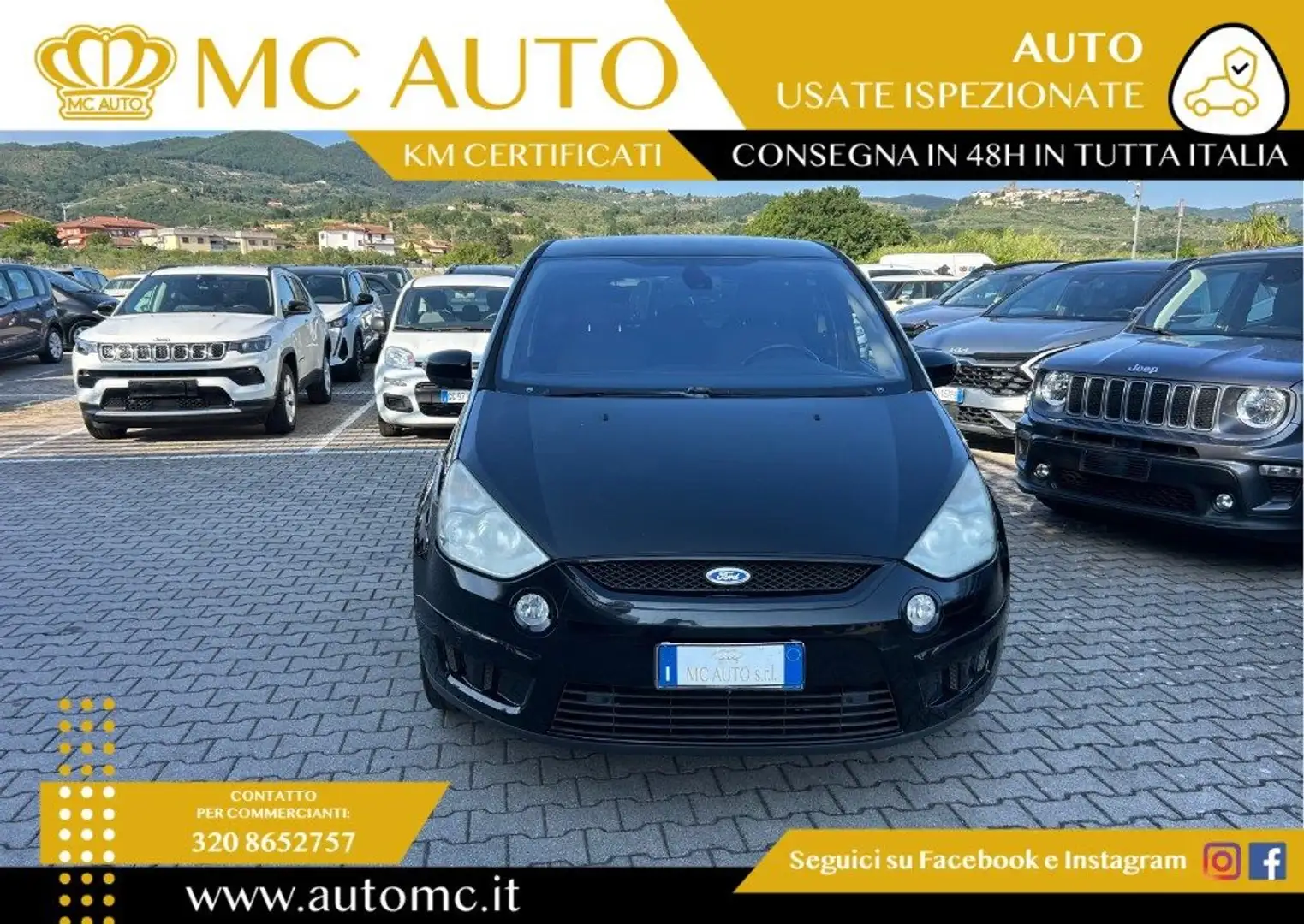 Ford S-Max 2.0 TDCi 140CV Titanium DPF Noir - 2