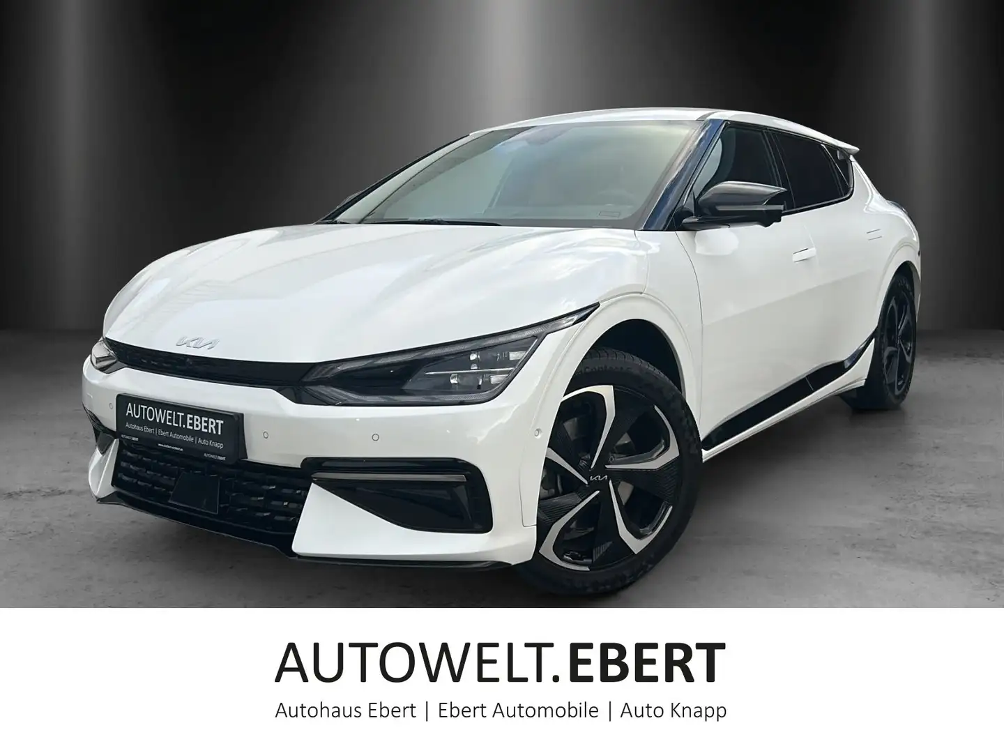 Kia EV6 Elektro 77,4 kWh GT Line 4WD/HUD/360°/ST-HZG Black - 1