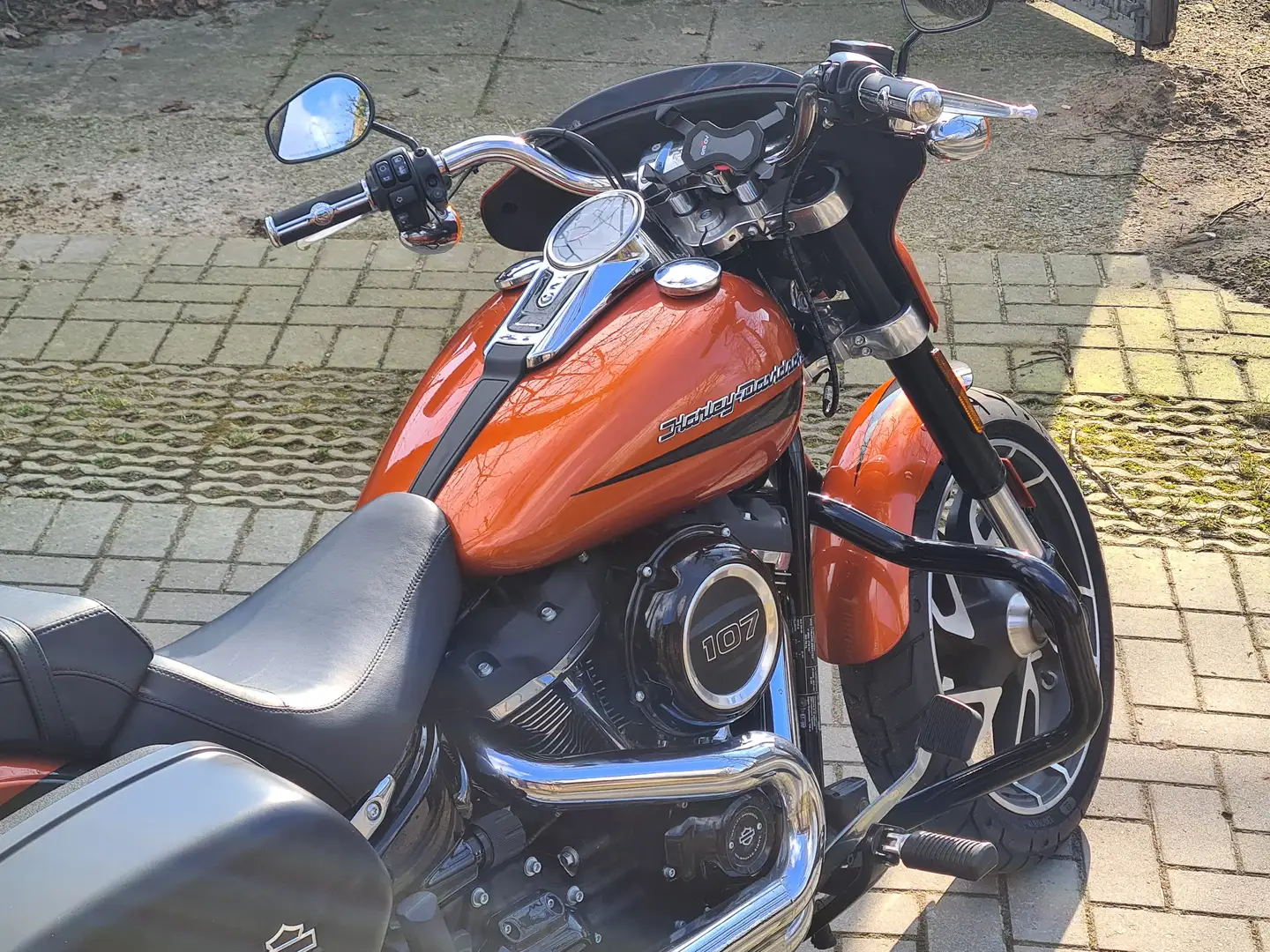 Harley-Davidson Sport Glide Portocaliu - 2