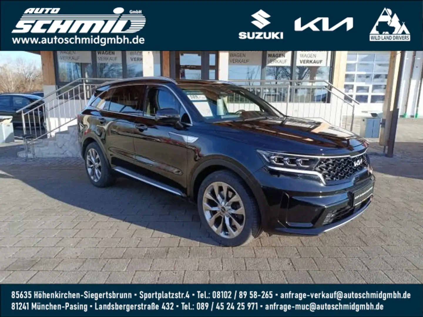 Kia Sorento SORENTO 2.2D AWD DCT8 SPIRIT PREM 7S Noir - 1