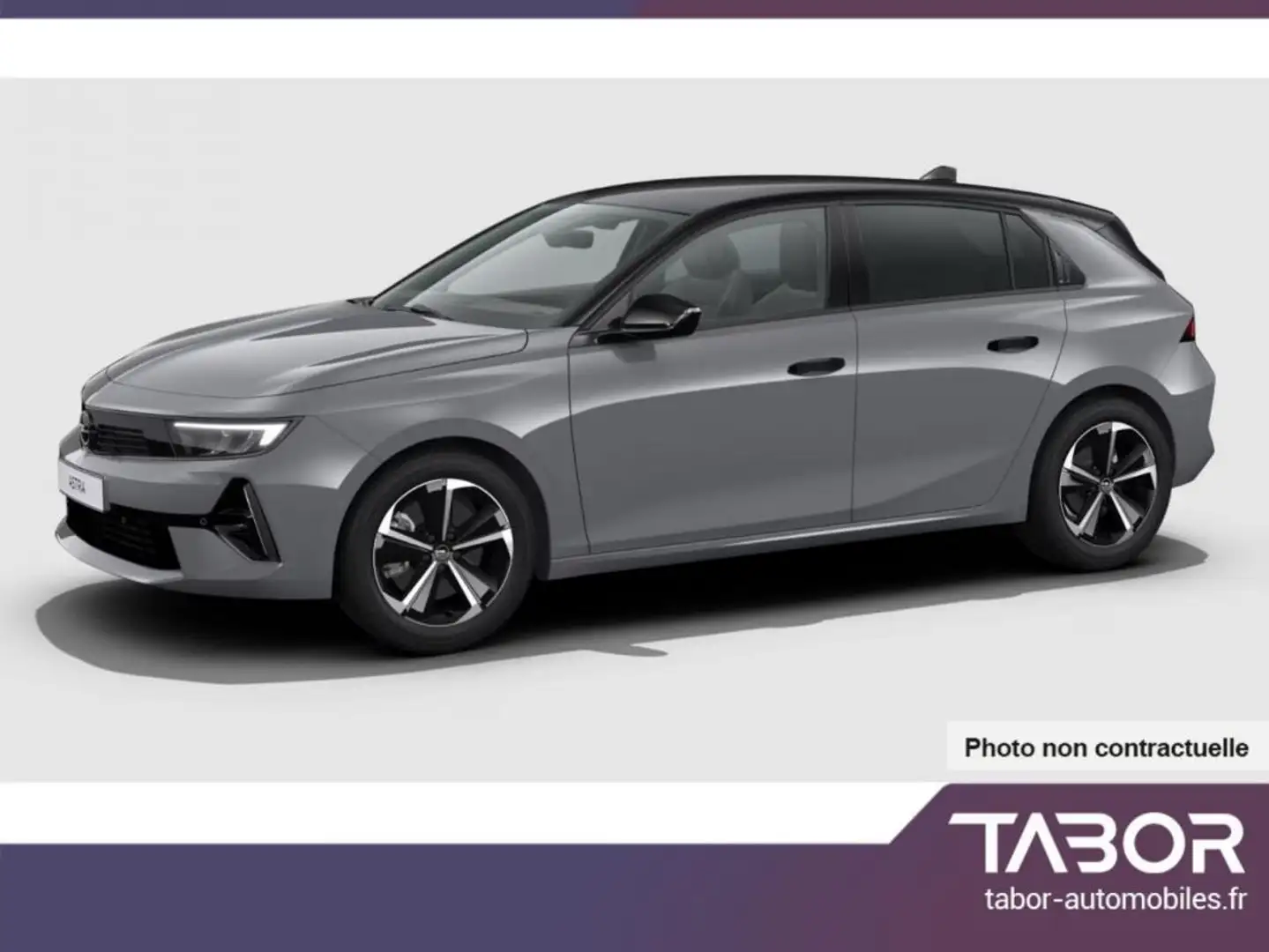 Opel Astra 1.2 Turbo 130 GS LED GPS ACC Gris - 2