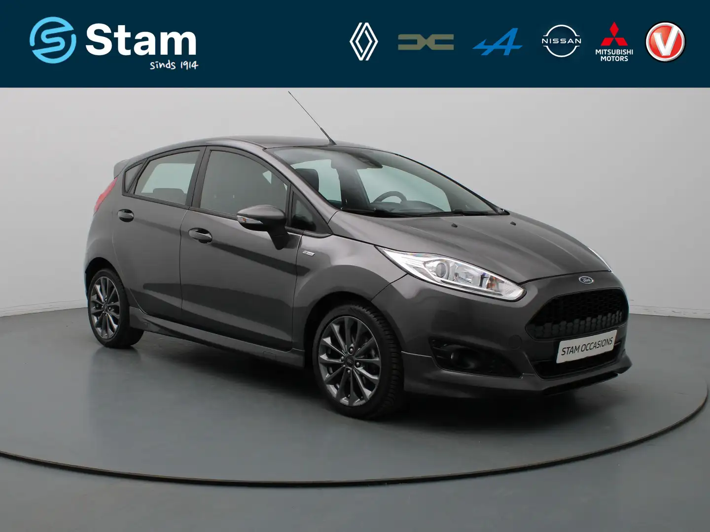 Ford Fiesta 100pk EcoBoost ST Line Cruise | Climate | Navi | P Gris - 1