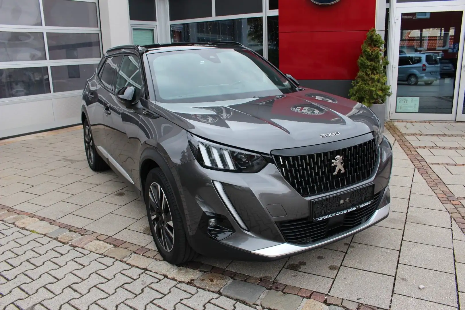 Peugeot 2008 GT LED/KAMERA/AHK Gris - 1