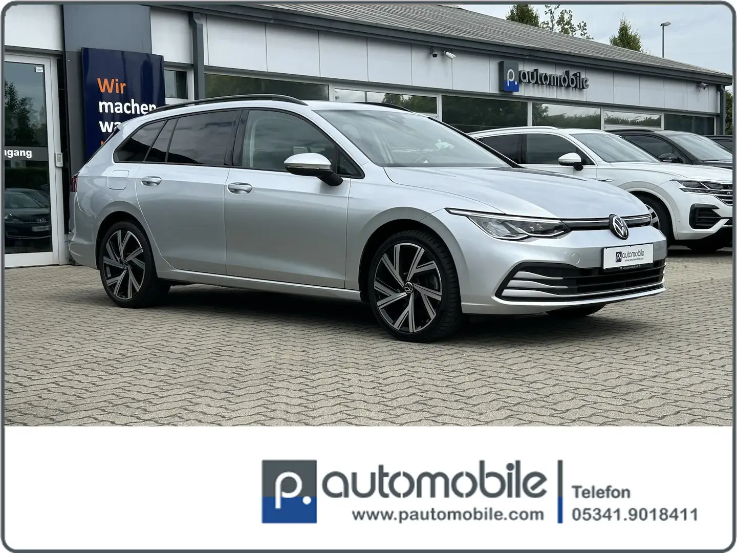 Volkswagen Golf Variant VIII 2.0 TDI DSG Life *NAVI*AHK*LED Zilver - 1