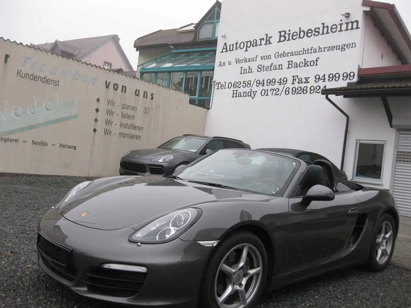 Porsche Boxster 1.HD dt.Fzg. Grau - 1