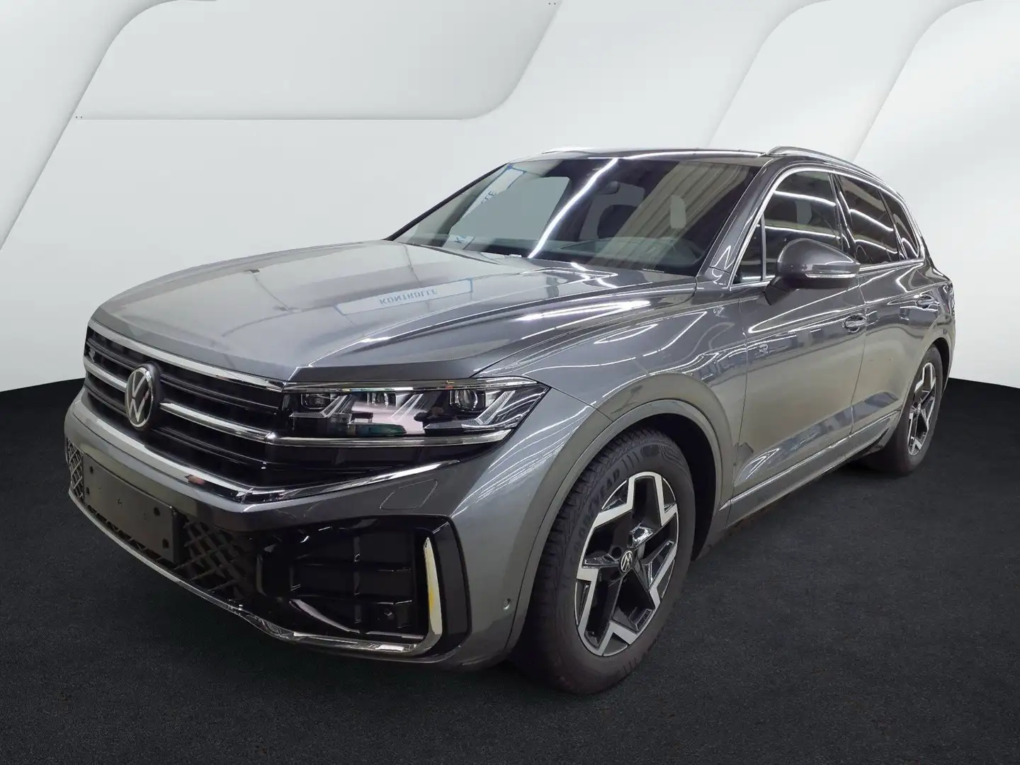 Volkswagen Touareg V6 TDI 4Motion R-Line*HUD*LUFT*LEDER*AHK*SitzKlima Grau - 1