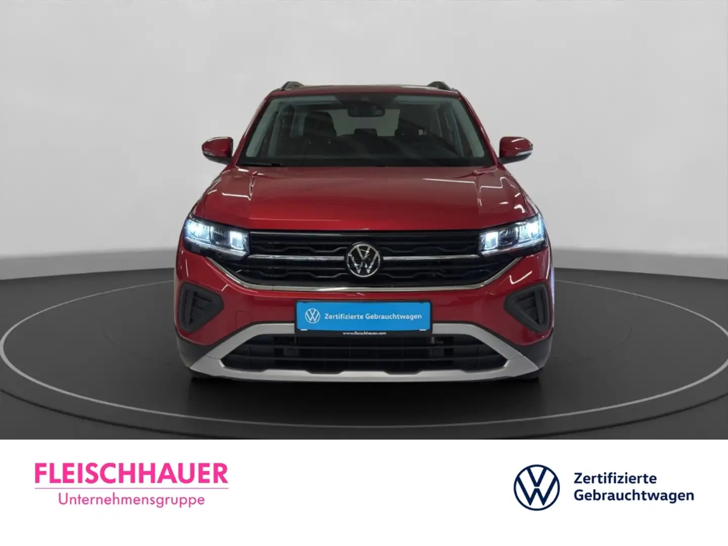 Volkswagen T-Cross 1.0 TSI Life Navi+LED+IQ.Drive+ACC+App-connect Rot - 2