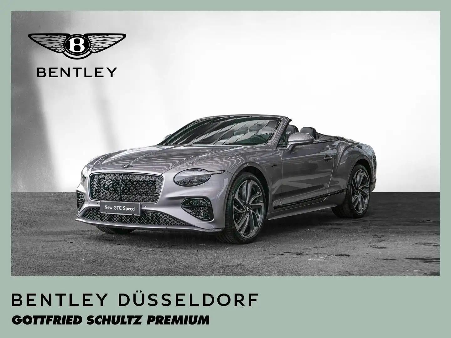 Bentley Continental GTC Speed // BENTLEY DÜSSELDORF Gris - 1