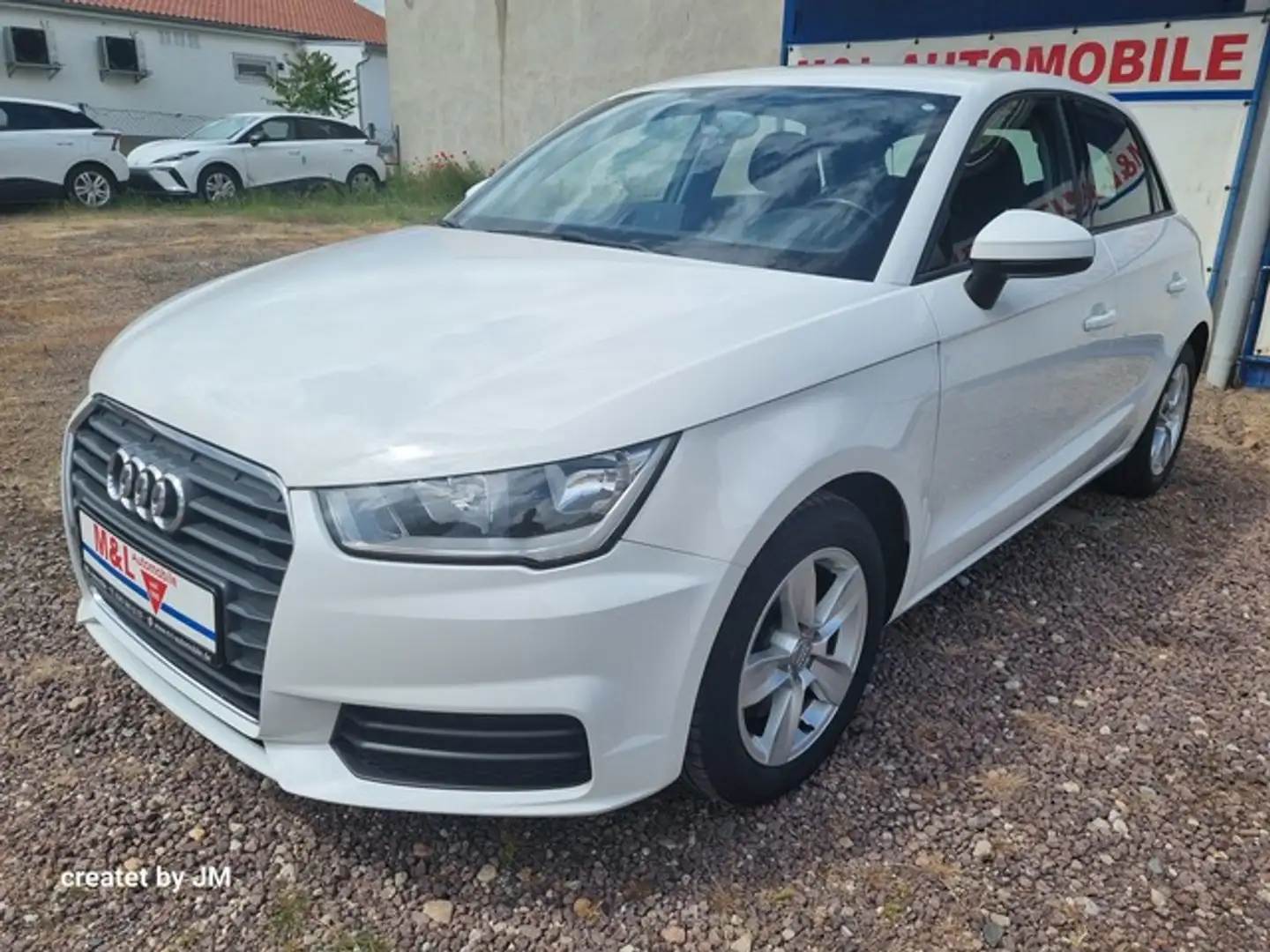 Audi A1 Sportback 92kw 5 T. Klima Checkheft HU NEU Weiß - 2