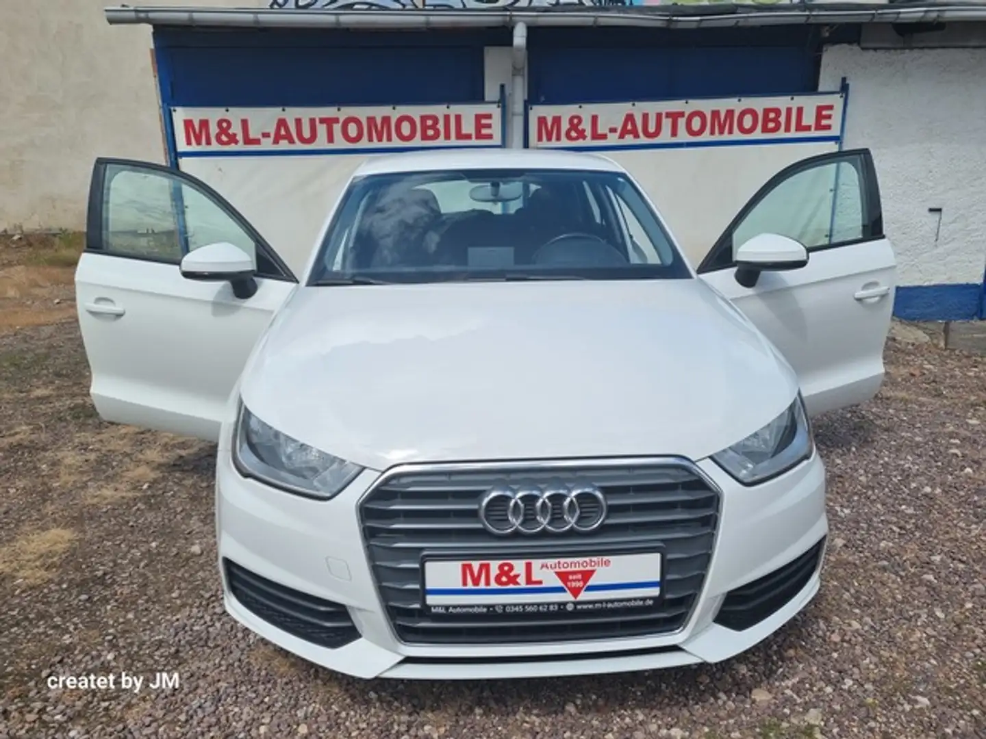 Audi A1 Sportback 92kw 5 T. Klima Checkheft HU NEU Weiß - 1