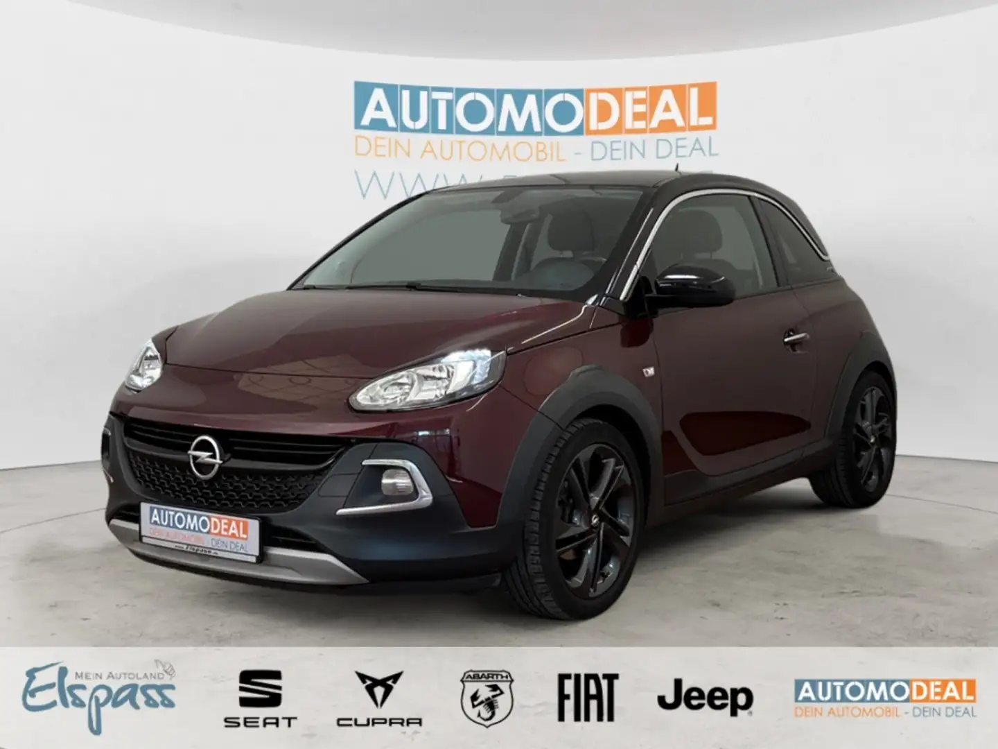 Opel Adam Rocks SITZ.HZG TEMPOMAT LENK.HZG APPLE/ANDROID ALU Rood - 1