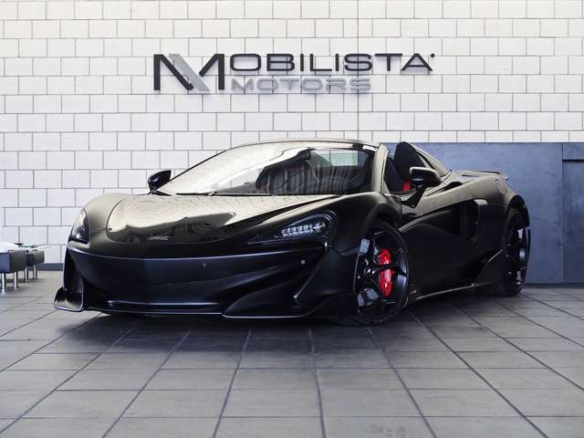 Imagine McLaren 600LT MSO CARBON B&W Spider by MOBILISTA