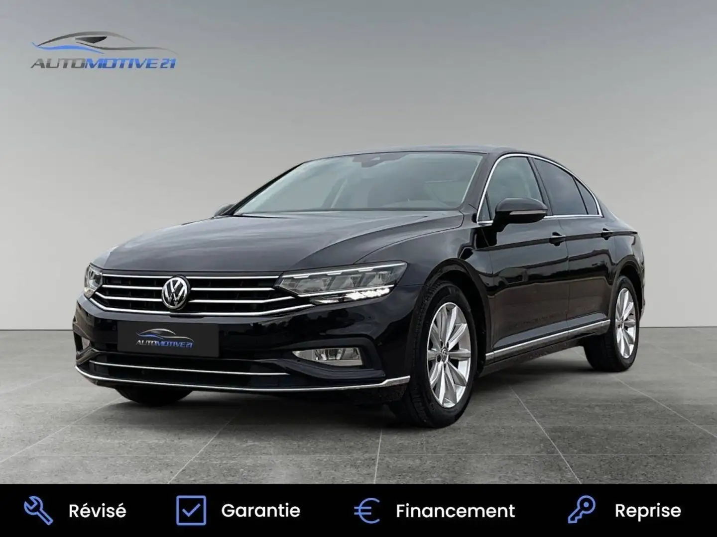 Volkswagen Passat 2.0 TDI EVO 150ch Lounge DSG7 8cv Noir - 1