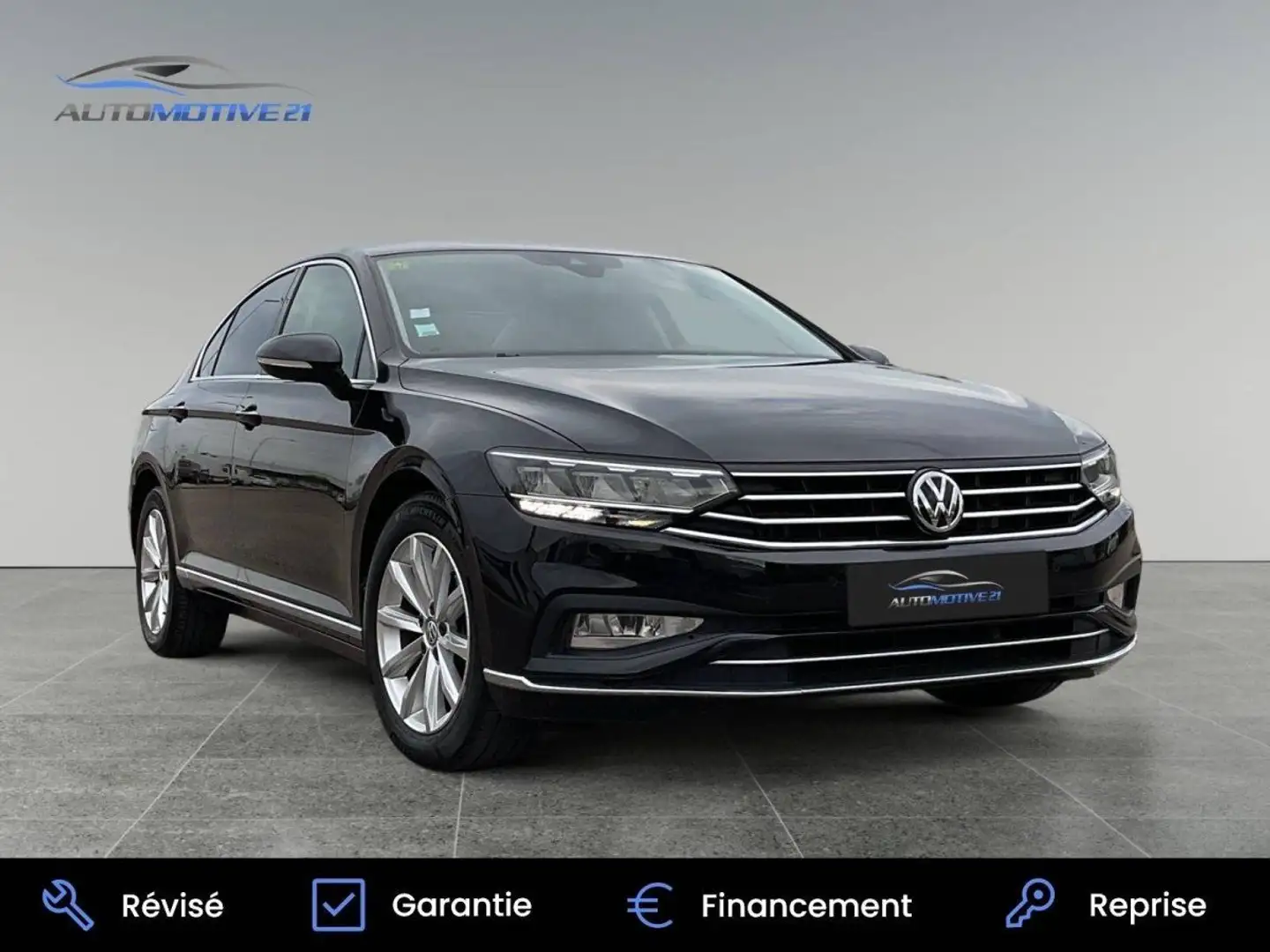 Volkswagen Passat 2.0 TDI EVO 150ch Lounge DSG7 8cv Noir - 2