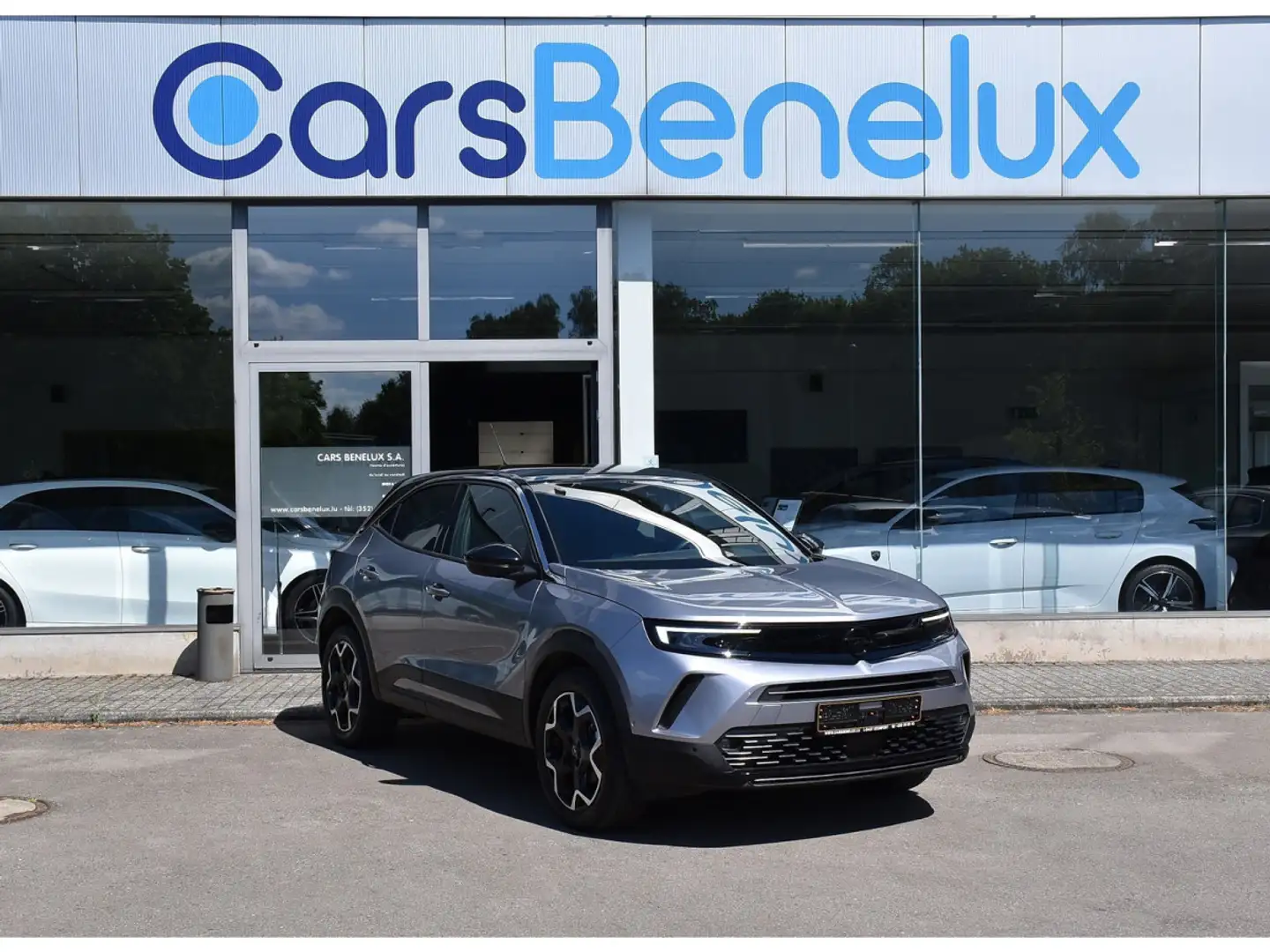 Opel Mokka 1.2 Turbo Ultimate Auto. ACC LANE SIDE GPS CAM 1°M Gris - 1