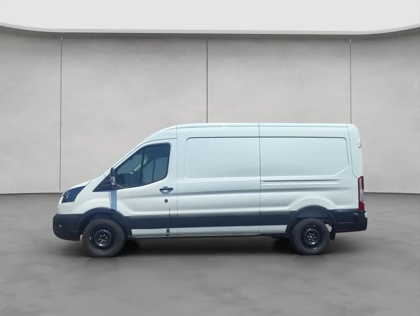 Ford e-Transit 350 L3H2 89kWh Lkw HA Trend 198 kW, 4-tü Blanc - 2