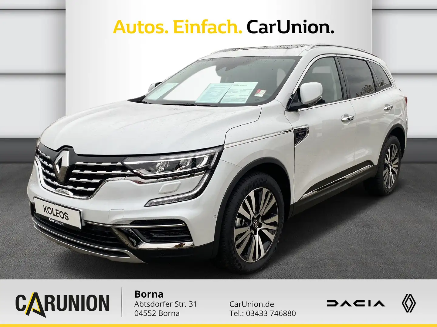Renault Koleos INITIALE PARIS BLUE dCi 185 4WD Automatik Biały - 1
