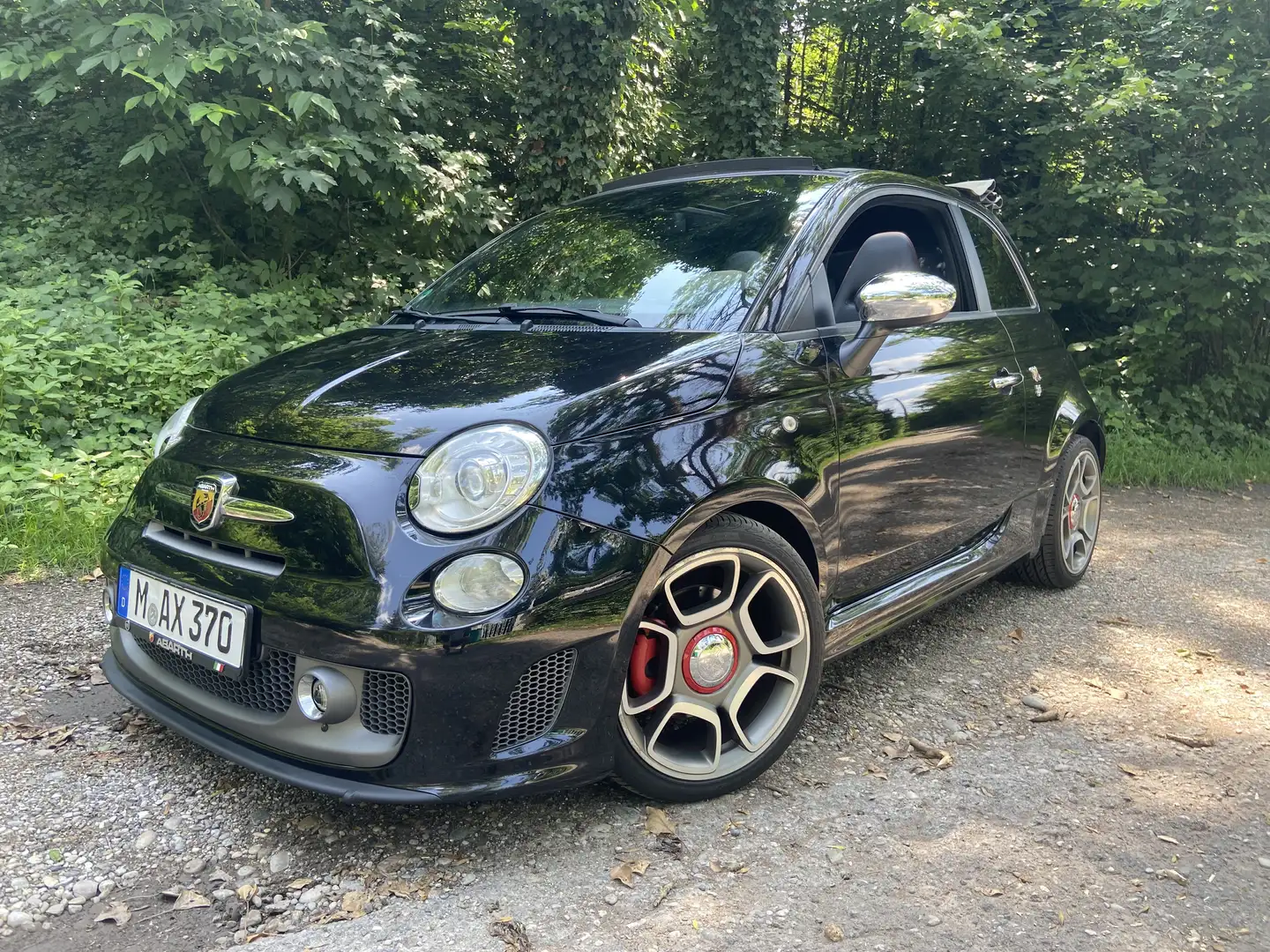 Abarth 595 Competizione Cabrio Noir - 1