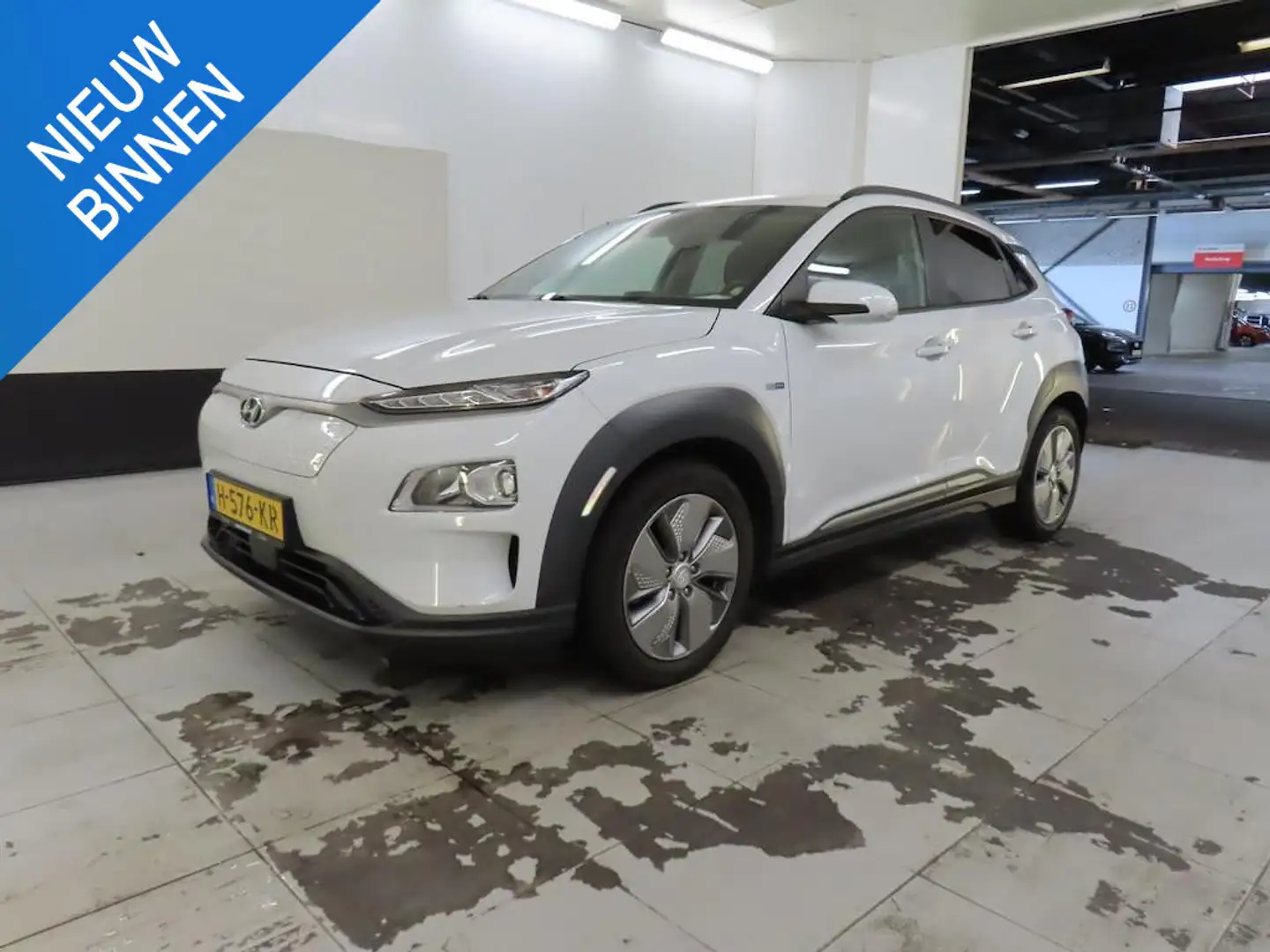 Hyundai KONA EV FASHION 64 kWh I 3 FASE LADEN I APPLE CARPLAY I Wit - 1