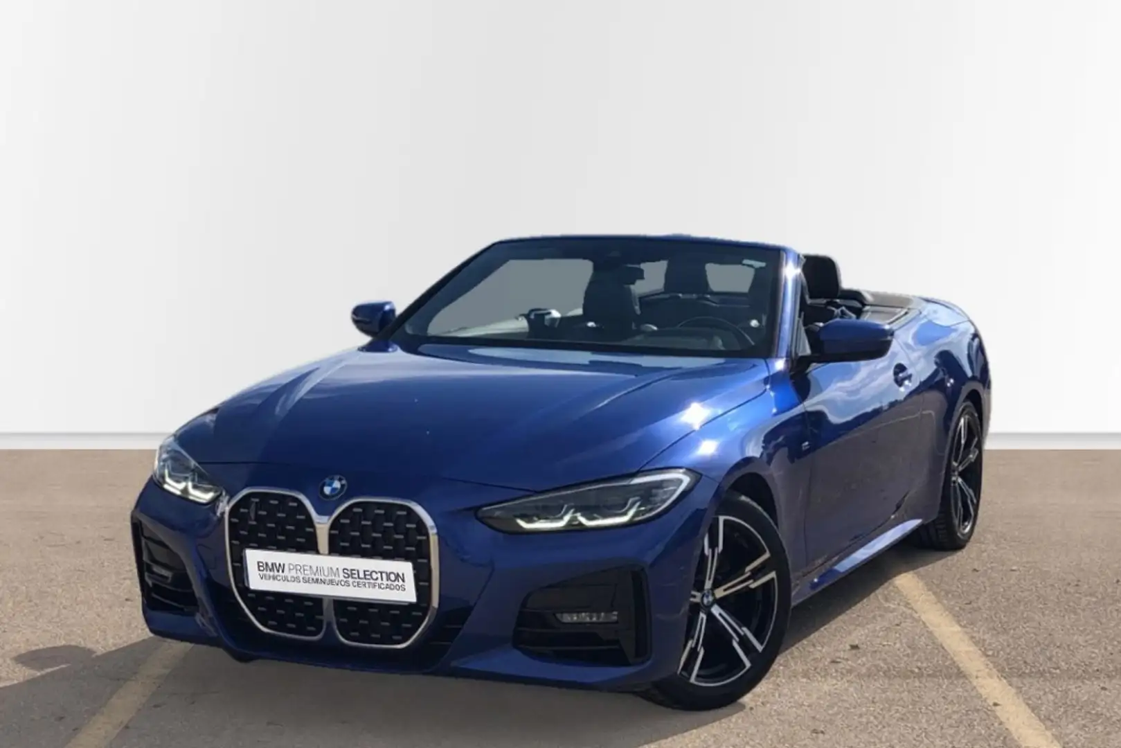 BMW 420 420iA Cabrio Blauw - 1