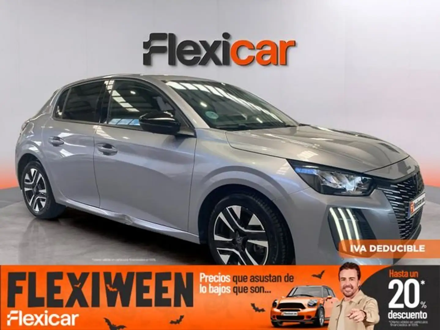 Peugeot 208 Allure Gasolina 100 S&S 6 Vel. MAN Gris - 1