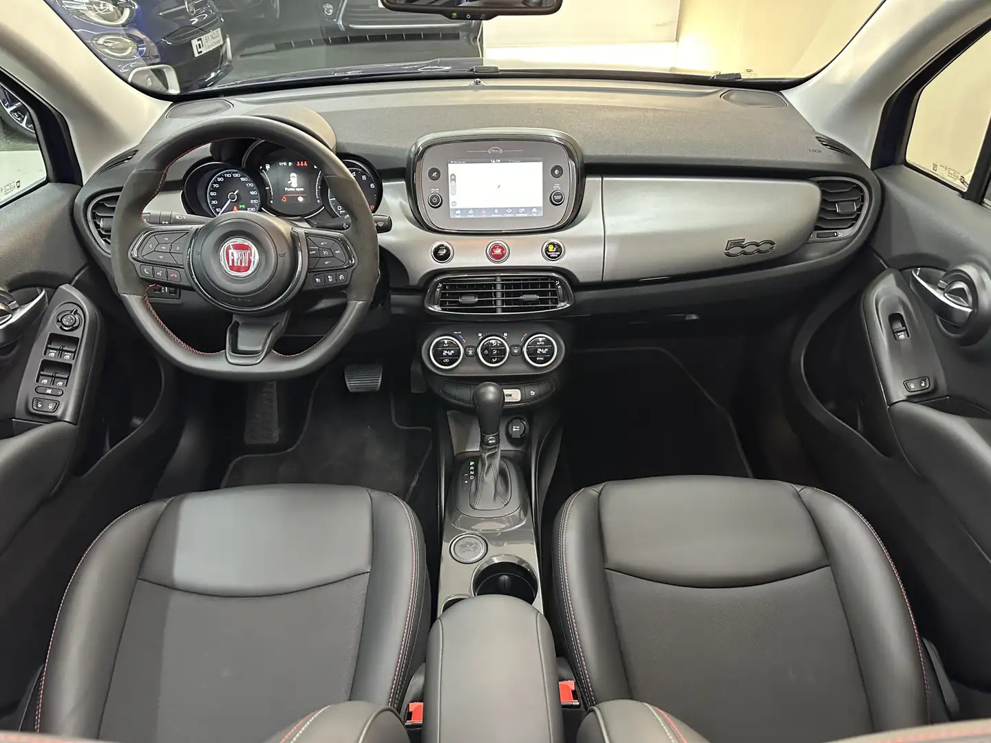 Fiat 500X 1.5 Hybrid Sport Cabrio, 131Pk, 2024, BTW auto, 1S Blau - 2