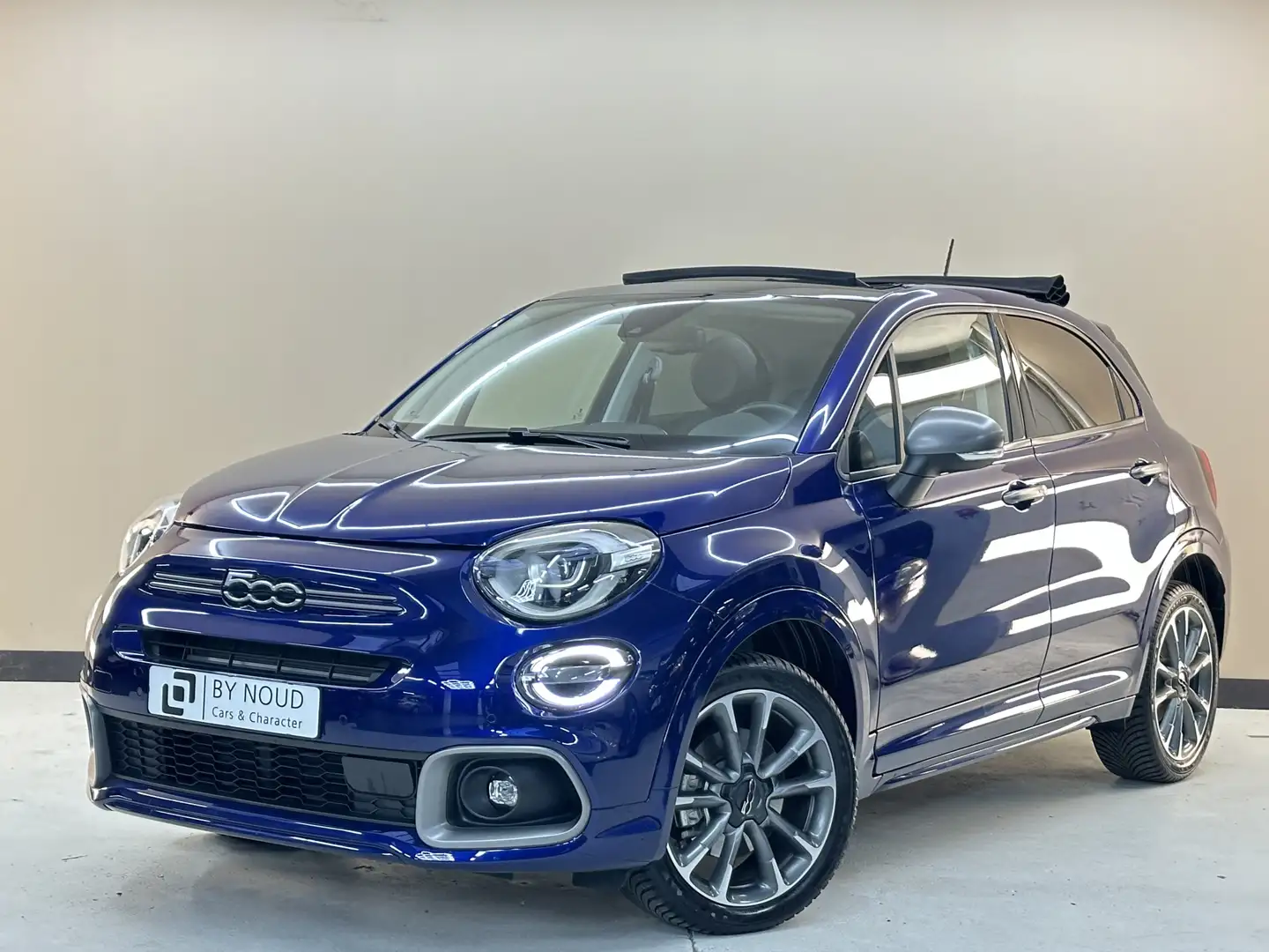 Fiat 500X 1.5 Hybrid Sport Cabrio, 131Pk, 2024, BTW auto, 1S Blauw - 1