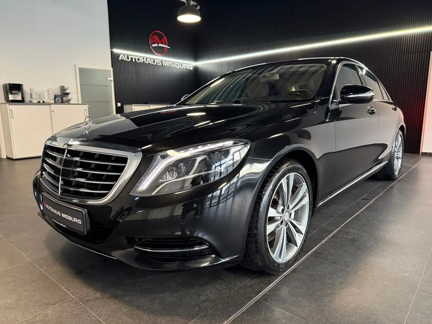 Mercedes-Benz S 350 d Lang / Pano+Burmester +ACC Noir - 1