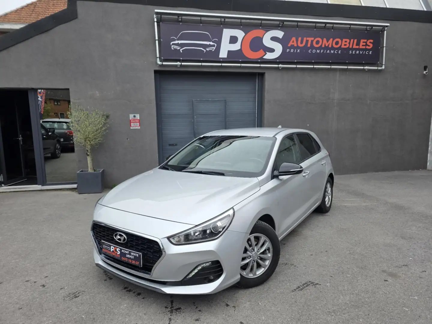 Hyundai i30 1.0 T-GDi Twist*CAMERA*CLIM*BLUETOOT¨*CARNET Argent - 1
