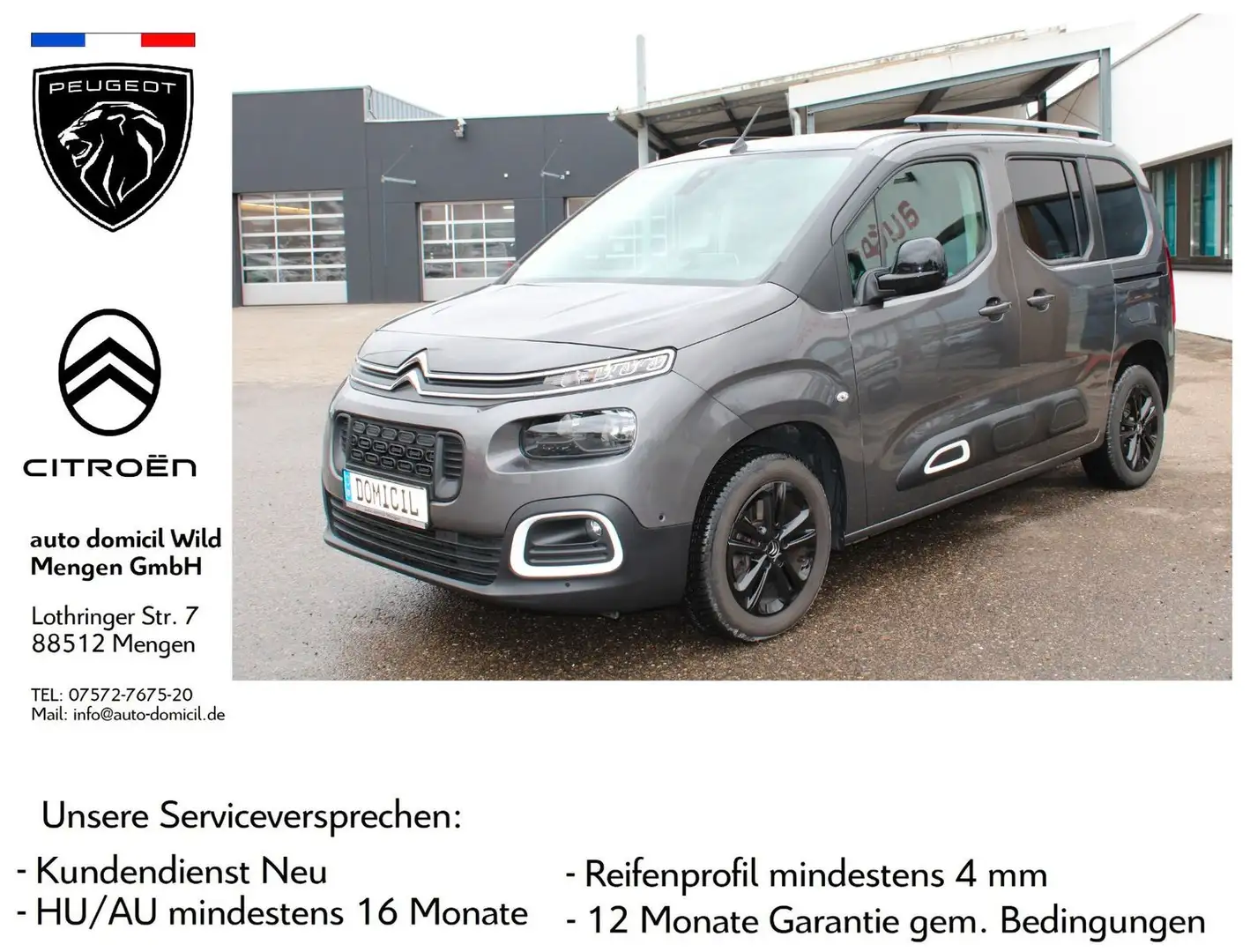 Citroen Berlingo Feel Pack M Grau - 1