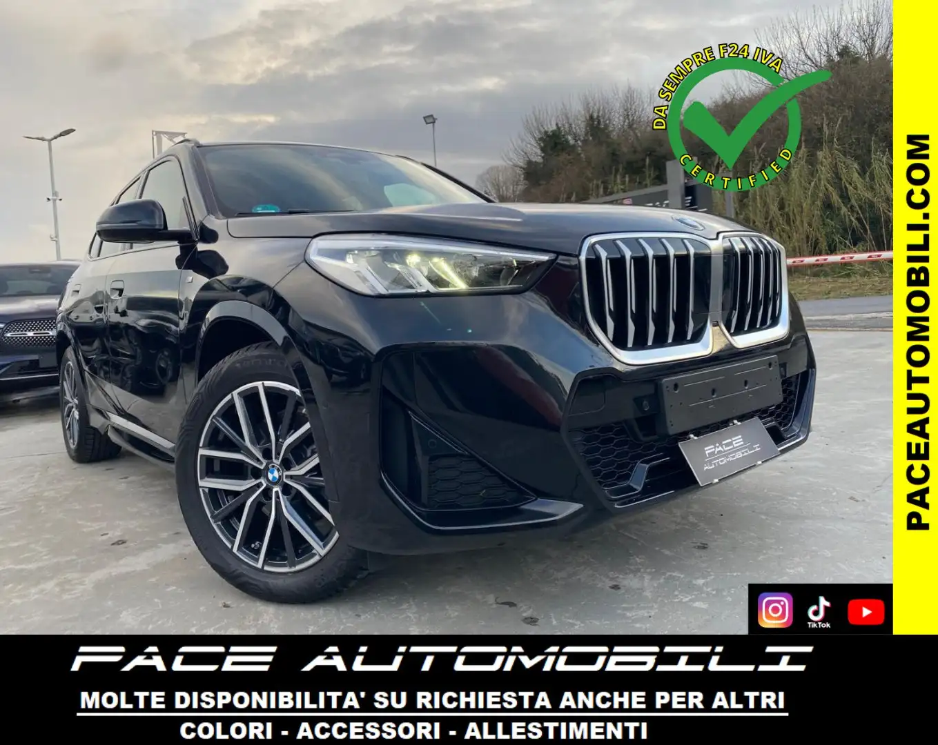 BMW X1 D MSPORT M-SPORT M SPORT BALCK PACK LED PDC KAMERA Nero - 1