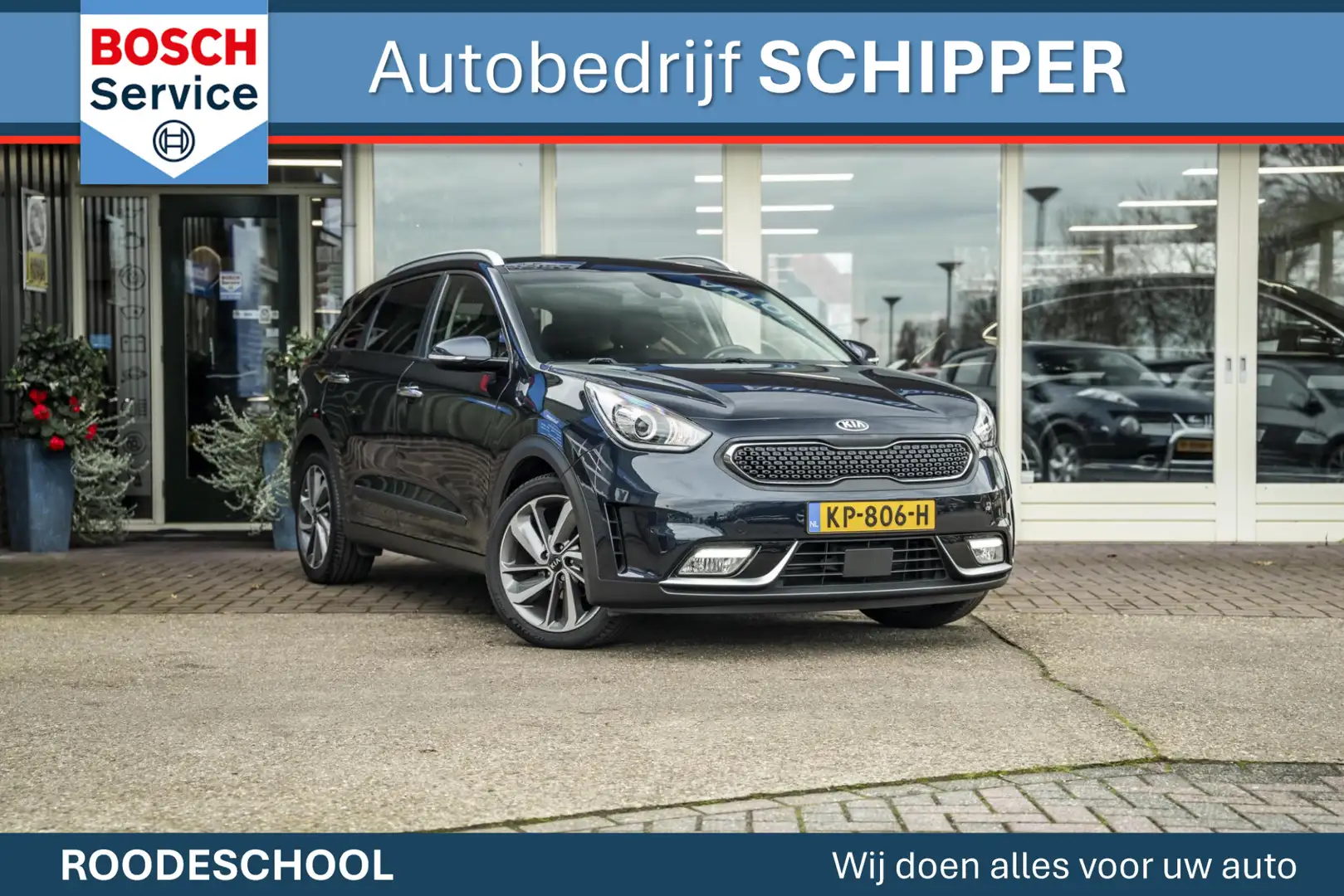 Kia Niro 1.6 GDi Hybrid SportsLine Bleu - 1