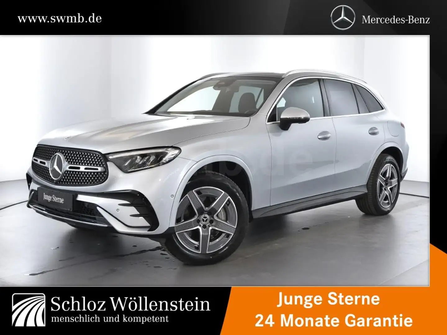 Mercedes-Benz GLC 400 e 4M AMG/LED/AHK/DISTRONIC/Pano-D/Memory Argintiu - 1