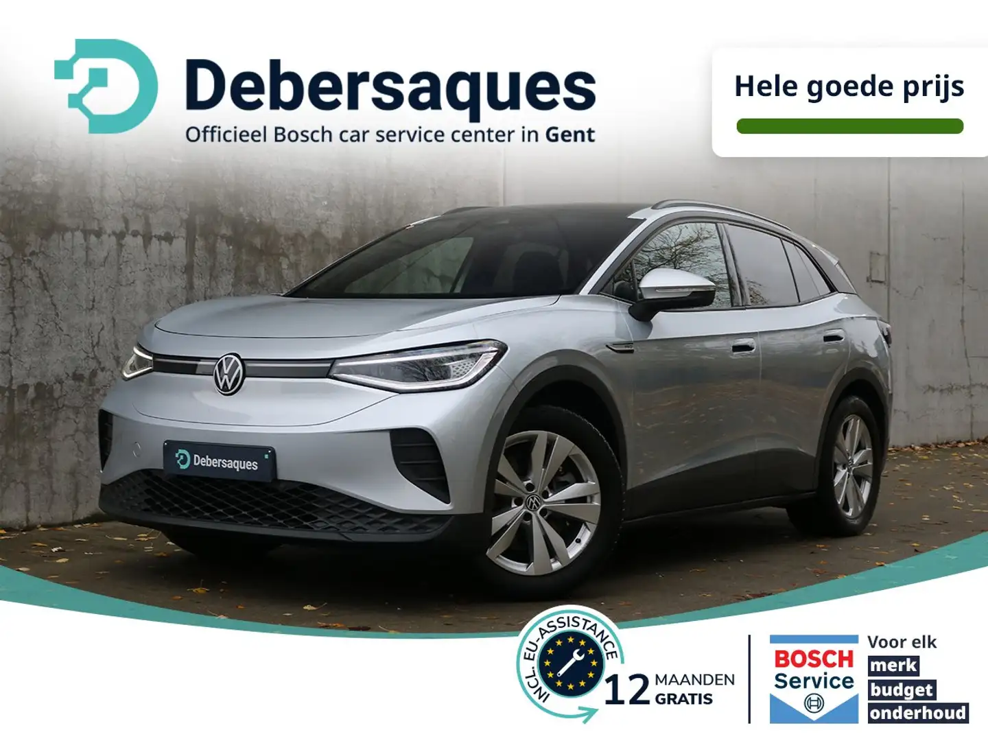 Volkswagen ID.4 ID.4 Perform.Pro360°-PANO-Mas.Seats-Head-up dis Argent - 1