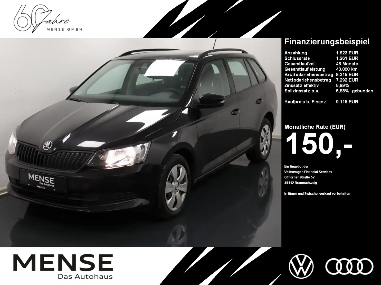 Skoda Fabia Combi 1.0 Active Noir - 1