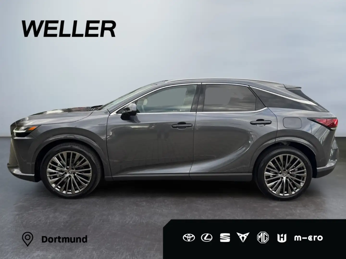 Lexus RX 450h + 2,5 l E-CVT, 4x4 Plug-in 5-Türer LUXURY Grau - 2