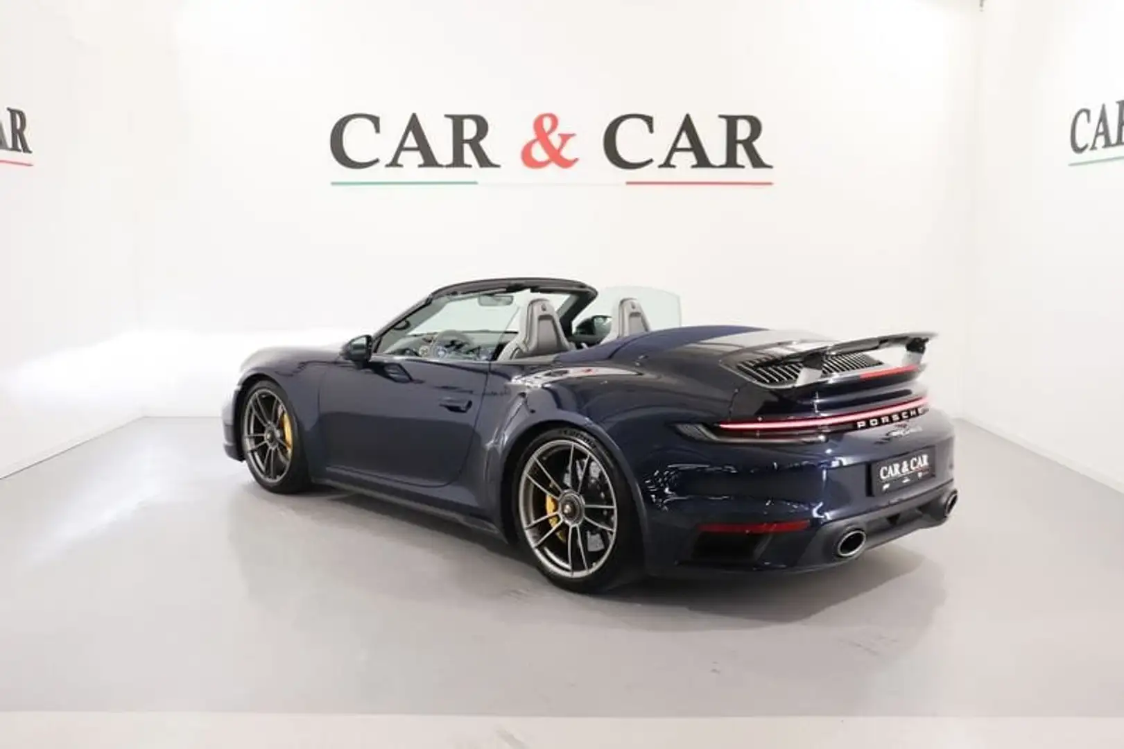 Porsche 911 992 Cabrio 3.7 Turbo S auto Blu/Azzurro - 2