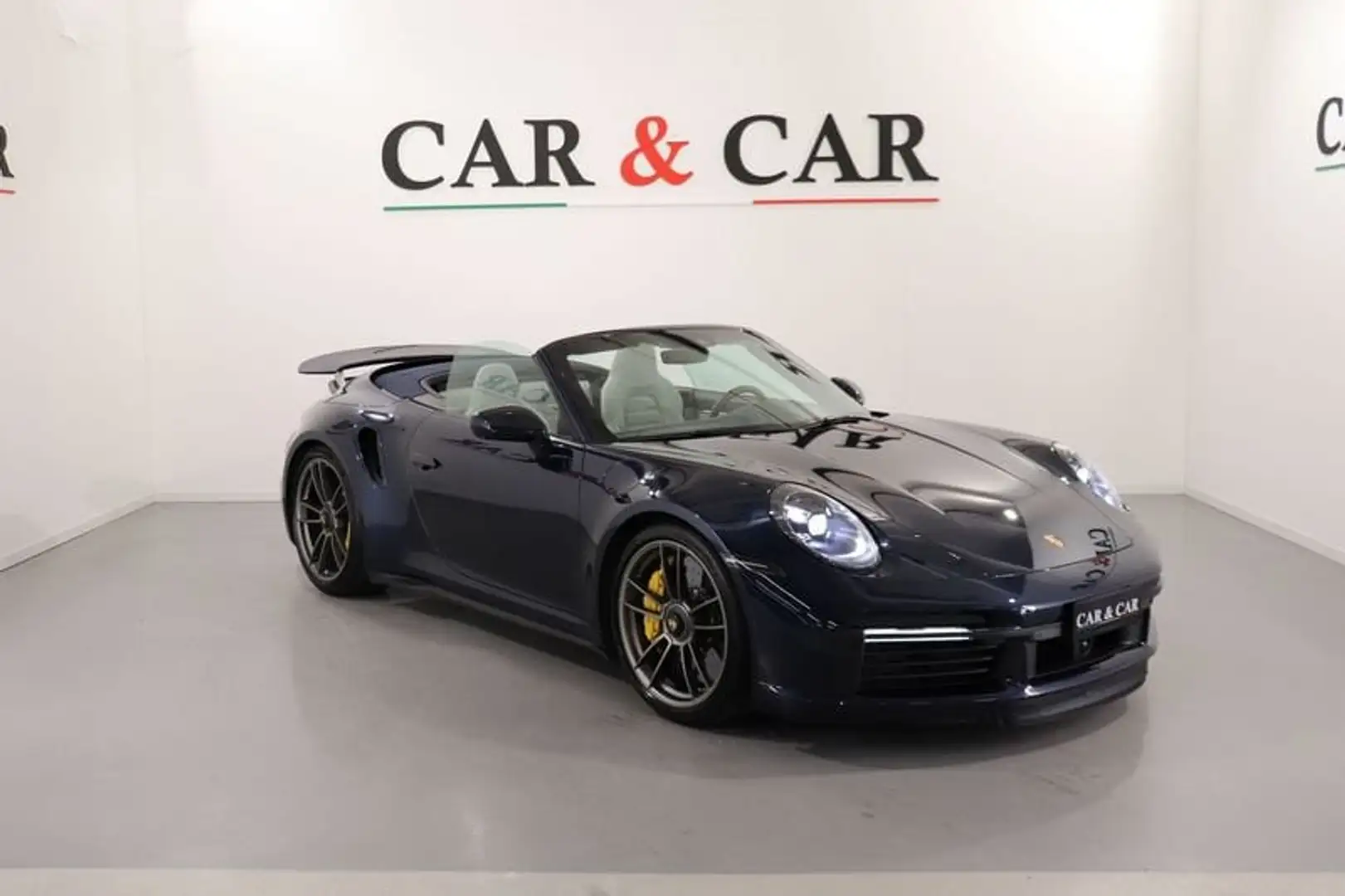 Porsche 911 992 Cabrio 3.7 Turbo S auto Blu/Azzurro - 1