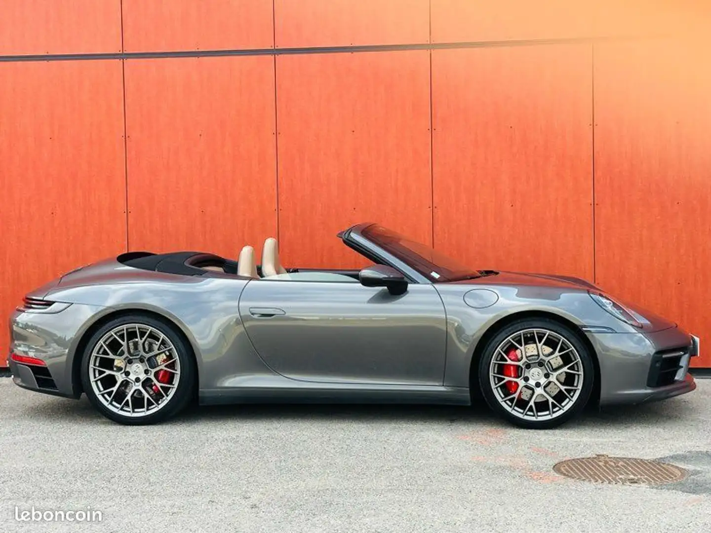 Porsche 911 992 CARRERA 4S CABRIOLET 3.0i 450CH BOÎTE PDK Gris - 2