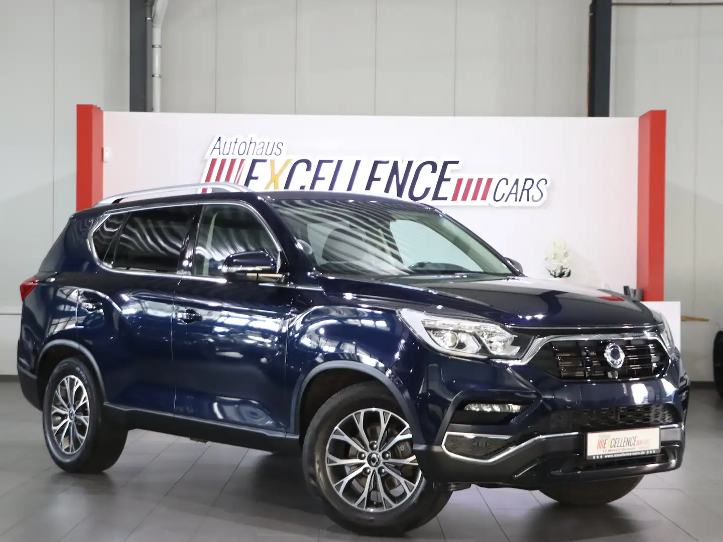 SsangYong Rexton 2.2 CDI 4x4 SAPPHIRE / LED / LEDER / SPUR Albastru - 1