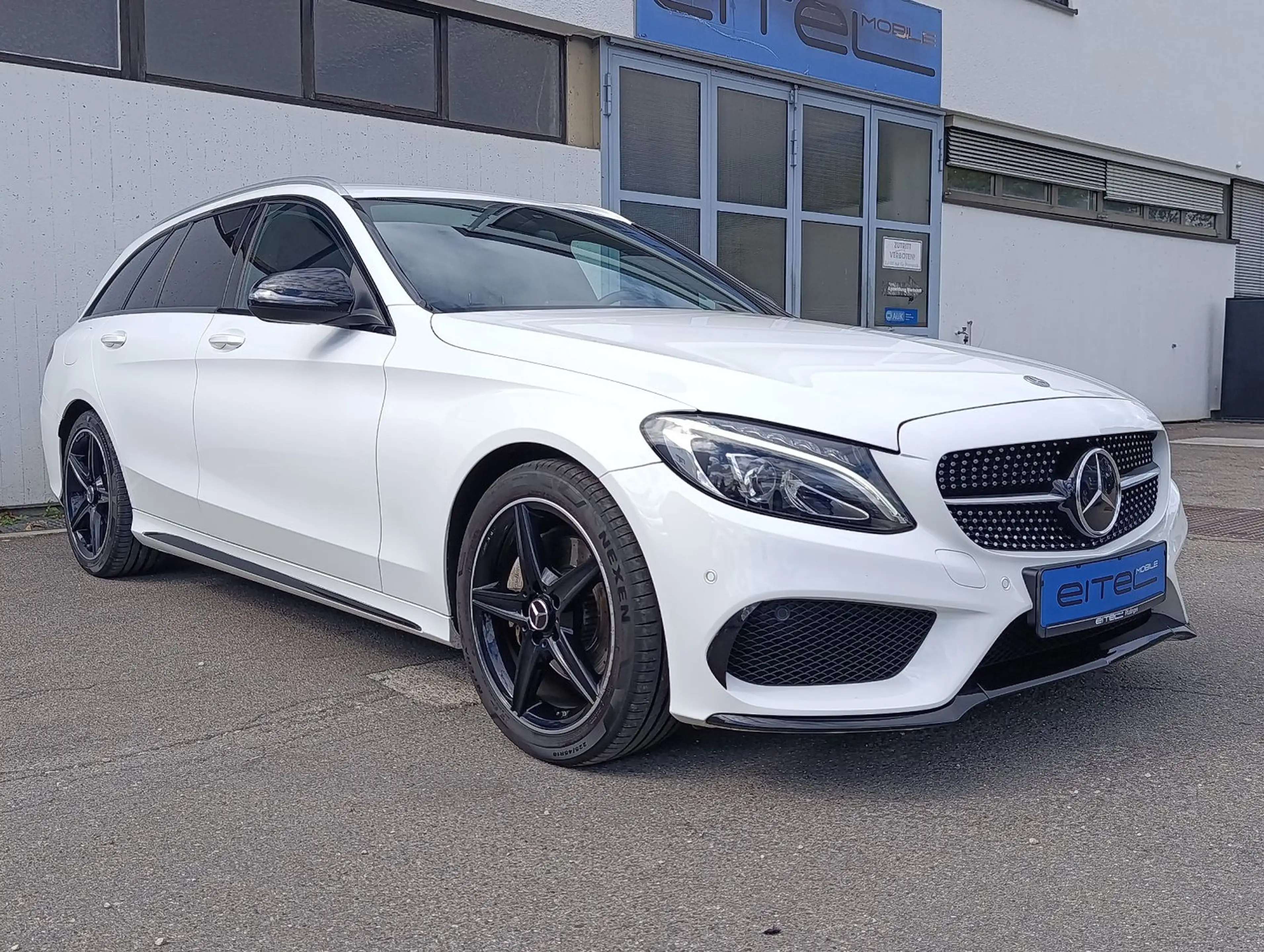 Mercedes-Benz C 200 T-Modell AMG Vollleder PDC SHZ LED Tempo. — photo 2