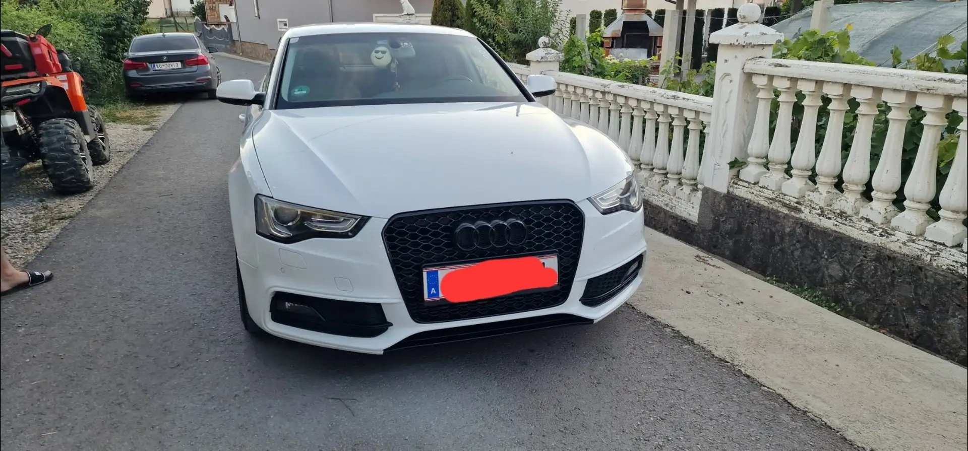 Audi A5 SB 2,0 TDI quattro Sport DPF S-tronic Weiß - 1