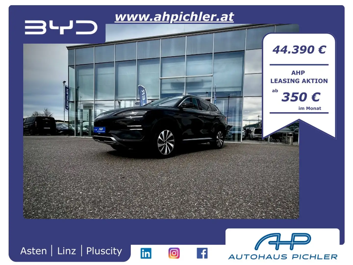 BYD Seal U Design 87KW 218PS Aut. LAGER AKTION Schwarz - 1