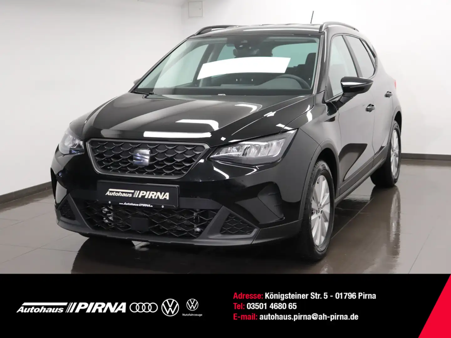 SEAT Arona 1.0 TSI Style NAVI LED Noir - 1